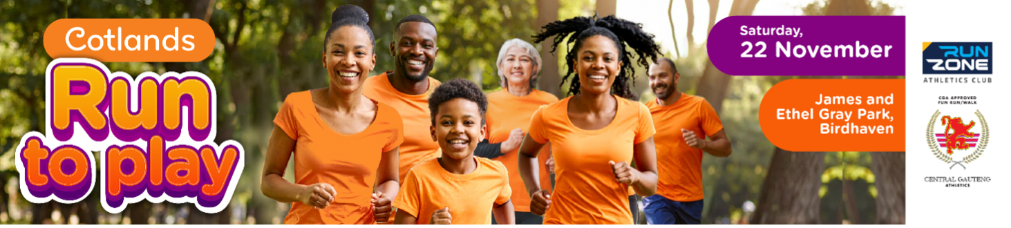 Lace up for a cause: Cotlands’ run to play brings fitness, fun and purpose to Joburg
